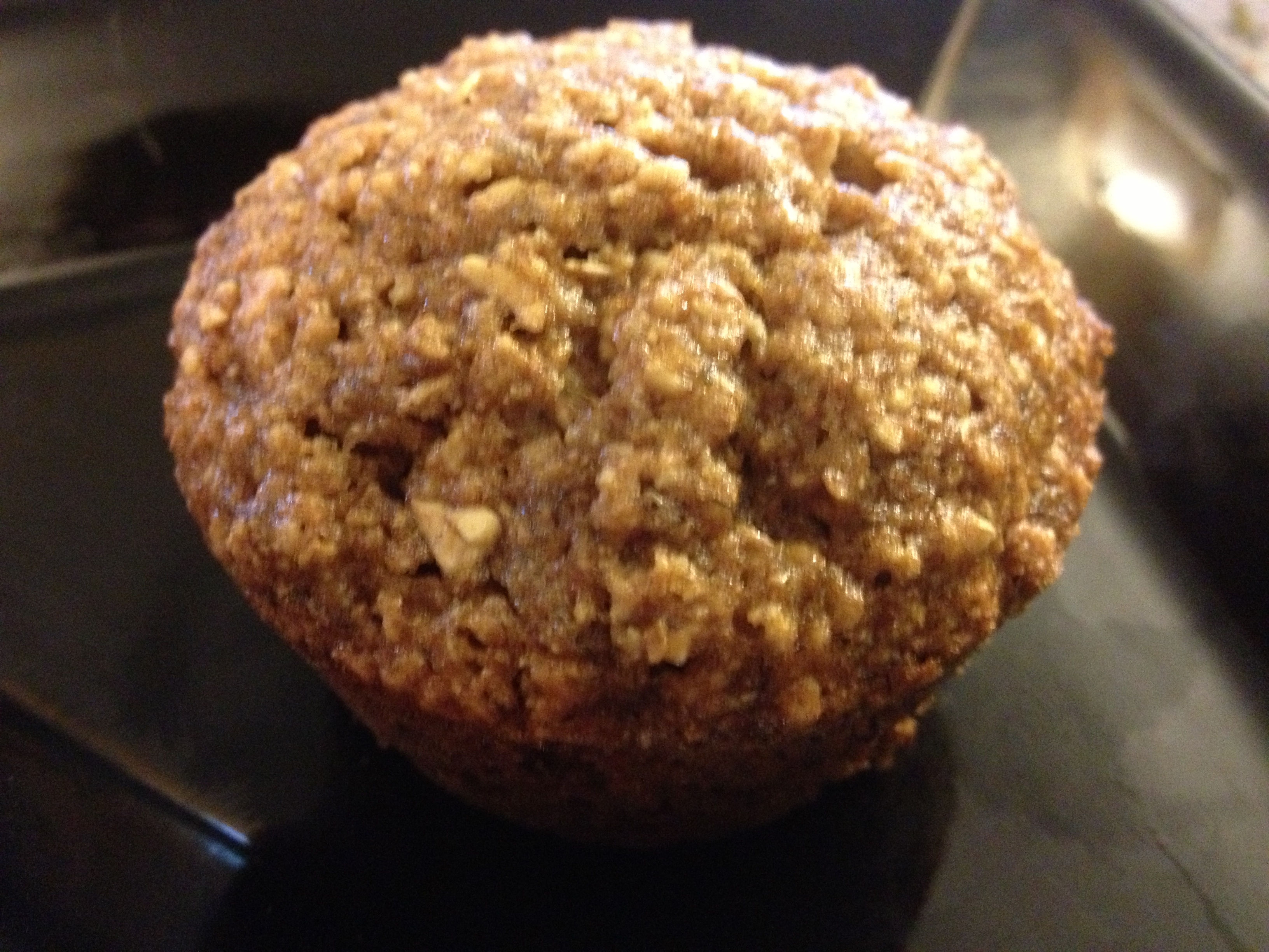 Whole Wheat Banana Muffin Recipe NO white sugar, brown sugar, or